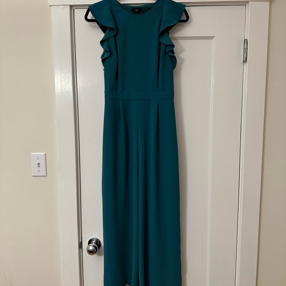 J. Crew ruffle sleeve jumpsuit